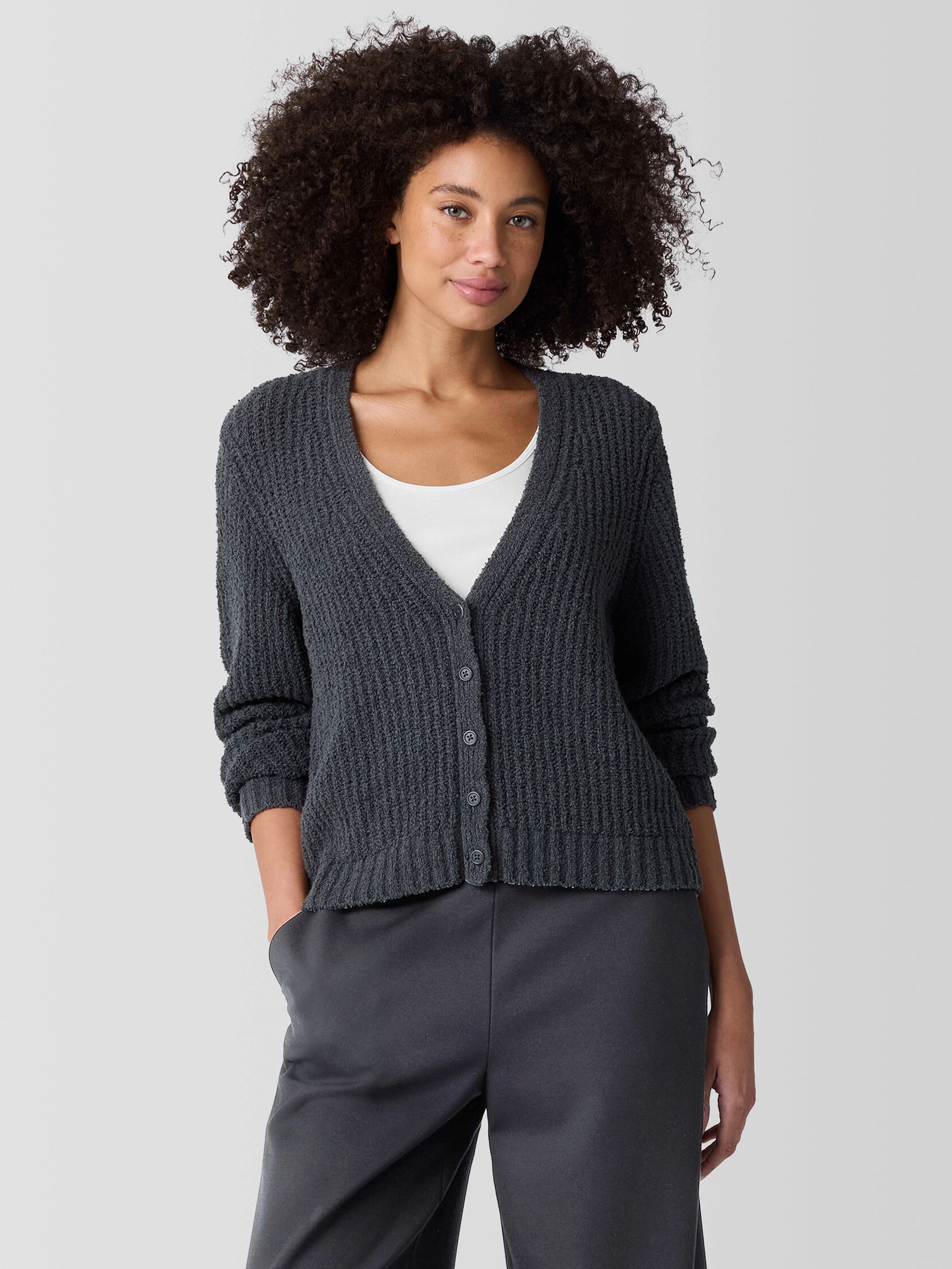 Cotton Fluff Cardigan