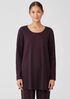 Organic Cotton Interlock Long Sleep Top