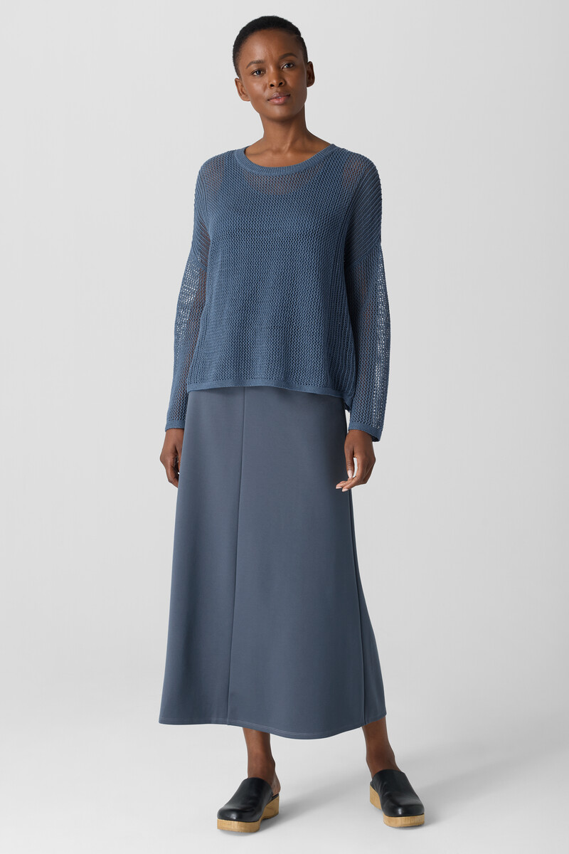 Lightweight Ponte A-Line Skirt Lightweight Ponte A-Line Skirt