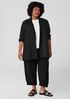 Organic Linen Long Blazer