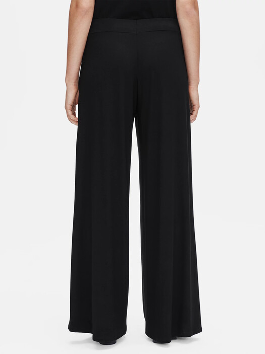 Viscose Jersey Wide-Leg Pant