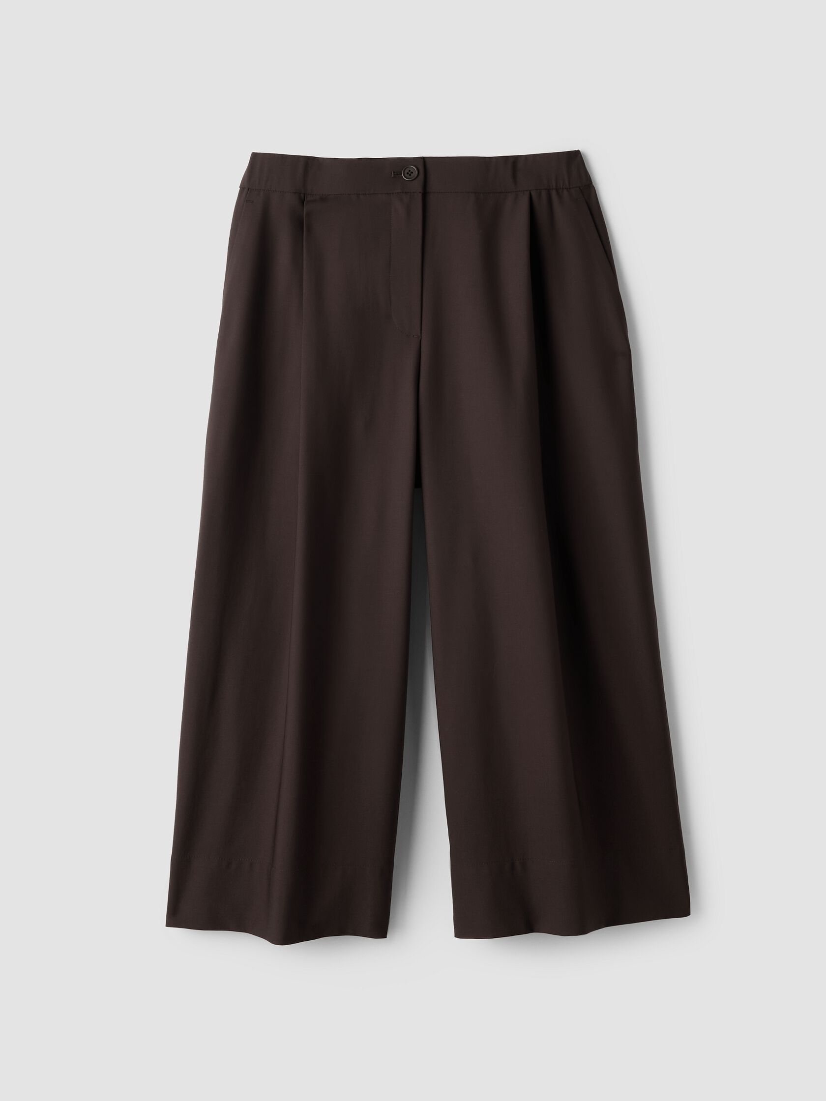 Seasonless Wool Pleated Culotte