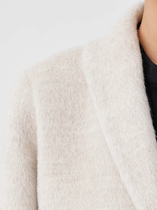 Alpaca Luxe Shawl Collar Coat