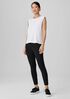 Lightweight Cotton Stretch Jersey Leggings