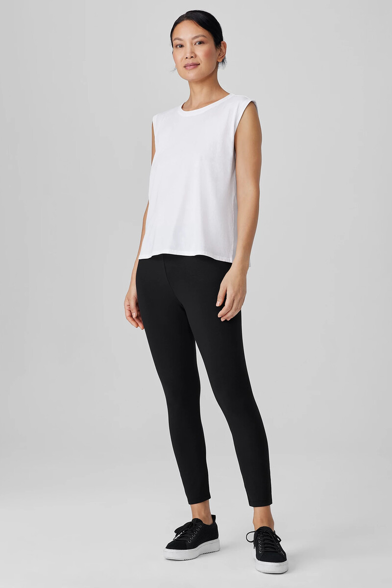 Lightweight Cotton Stretch Jersey Leggings Lightweight Cotton Stretch Jersey Leggings