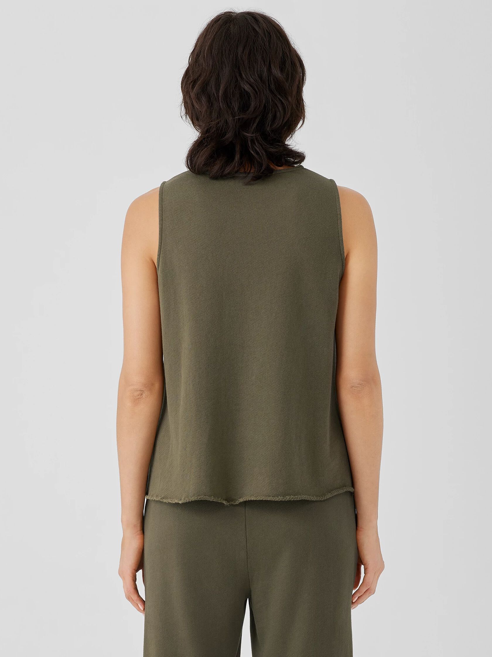 Lightweight Organic Cotton Terry Tank