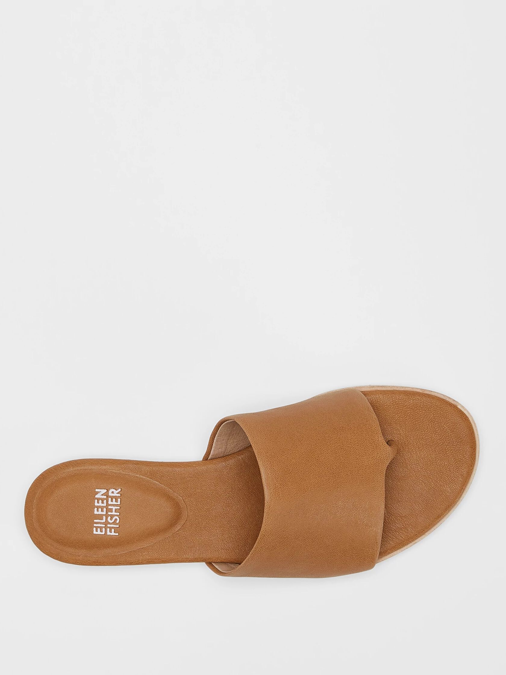 Edge Leather Slide Sandal