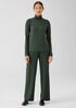 Fine Jersey Scrunch Neck Top