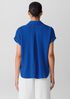 Organic Cotton Lofty Gauze Notch Collar Top