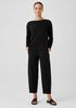 Stretch Jersey Knit Lantern Pant