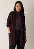 Merino Long Cardigan in Regenerative Wool