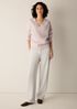 Cashmere Silk Bliss V-Neck Top