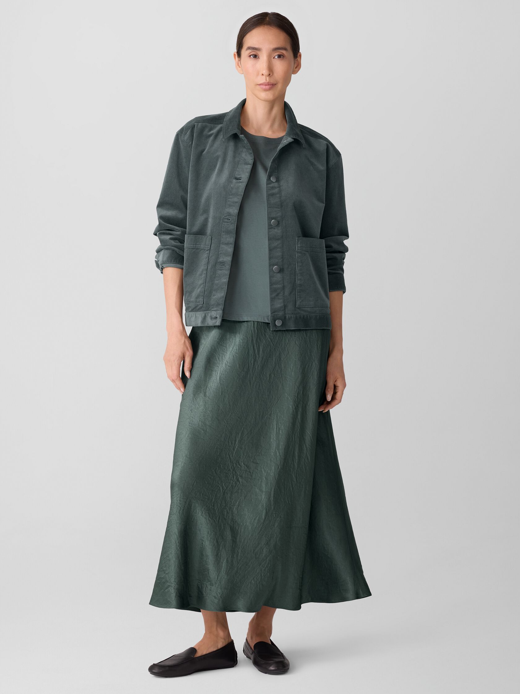 Organic Pima Cotton Jersey Round Neck Tee