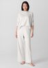 Cozy Brushed Terry Hug Straight Pant