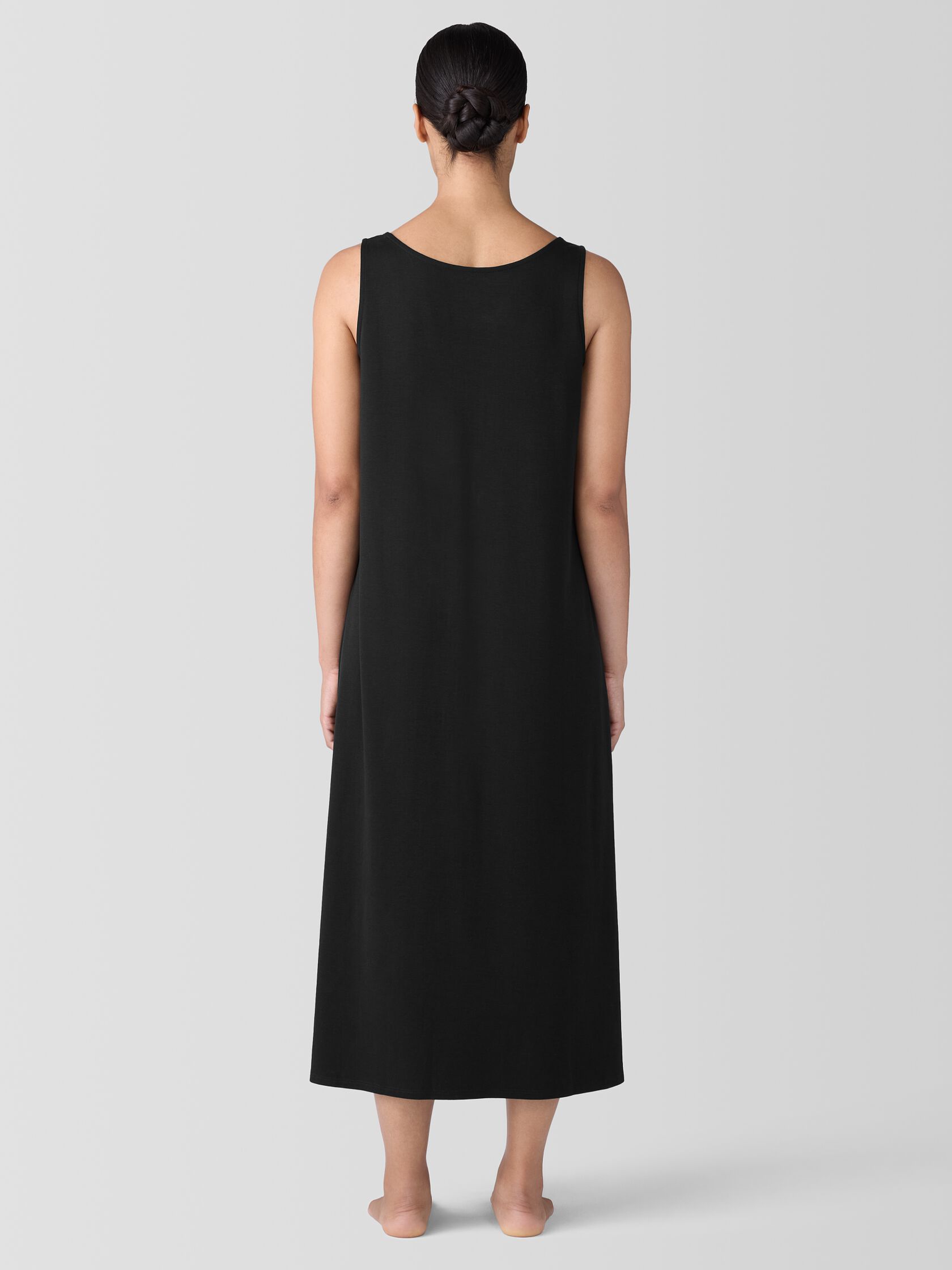 Organic Cotton Interlock Tank Sleep Dress