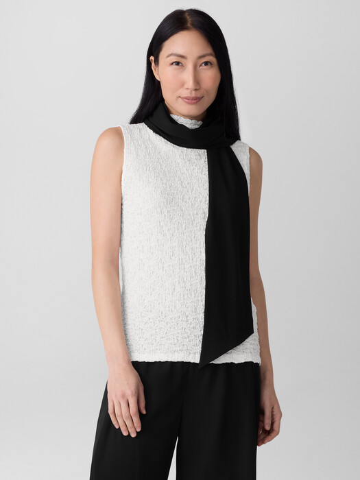 Silk Georgette Crepe Scarf