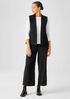 Organic Cotton Channels High Collar Vest