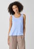 Organic Linen Jersey Scoop Neck Tank