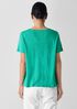 Organic Linen Jersey Crew Neck Tee