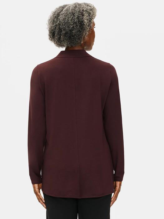 Fine Jersey V-Neck Top