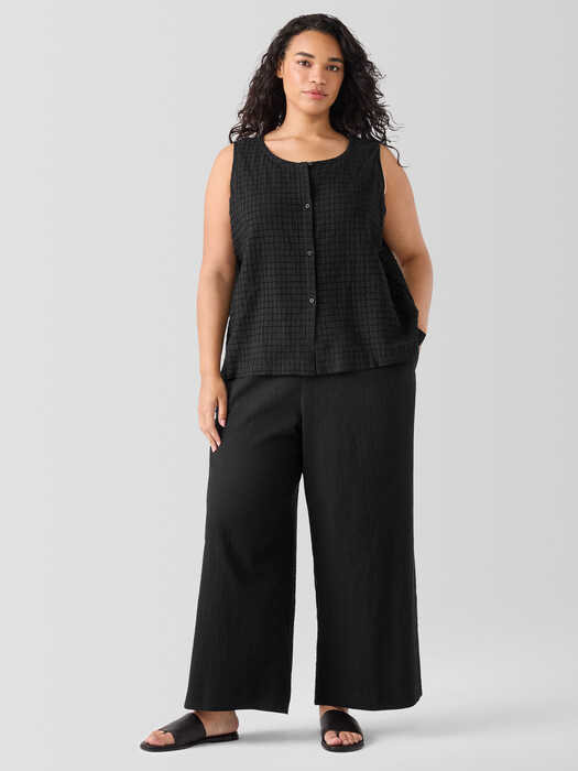 Organic Cotton Voile Box Vest
