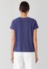 Organic Linen Cotton Jewel Neck Top