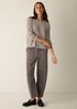 Chenille Blend Crew Neck Top