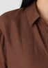 Organic Handkerchief Linen Classic Collar Shirt