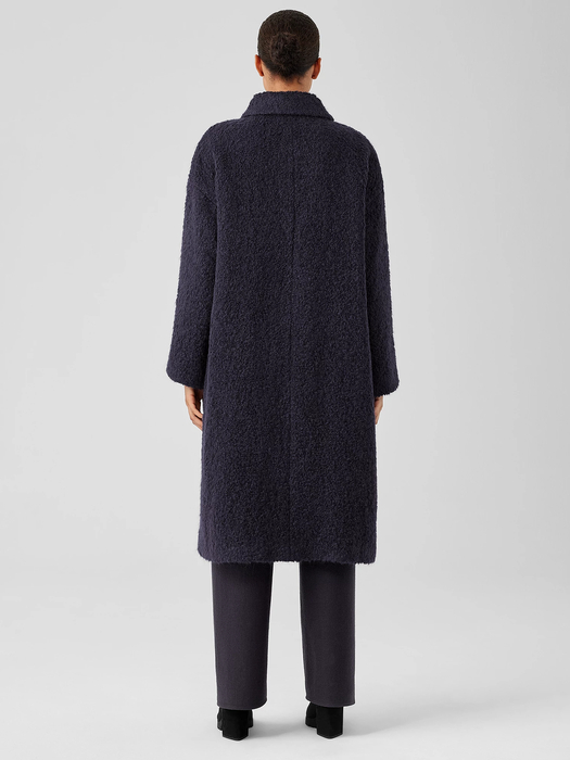 Alpaca Boucle Classic Collar Coat