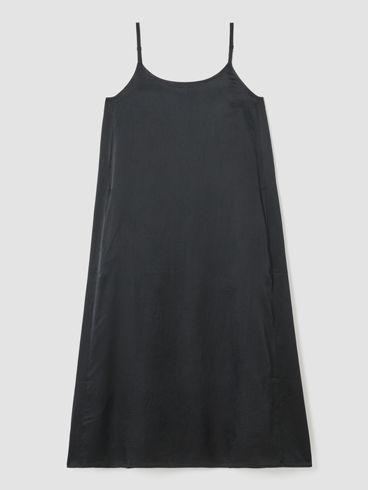 Hammered Silk Cotton Cami Dress