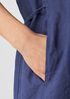 Organic Linen Jewel Neck Dress