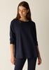Cozy Brushed Terry Hug Long Box-Top