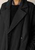 Light Cotton Nylon Padded Trench Coat