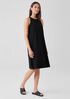 Stretch Jersey Knit Round Neck Tank Dress