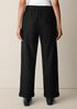Felted Wool Jersey Straight Cuffed Pant&nbsp;in Regenerative Wool