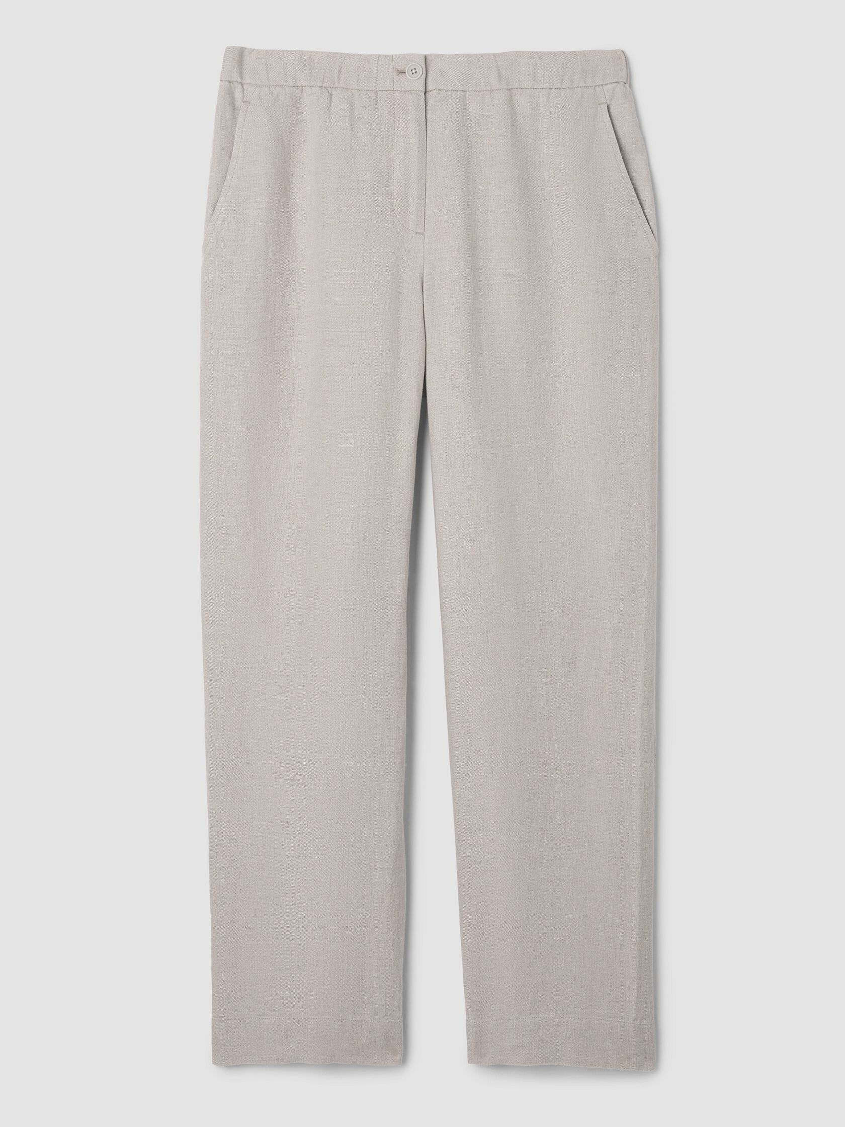 Heavy Organic Linen Full-Length Pant