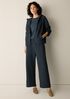 Organic Cotton Boucle Knit Hooded Jacket