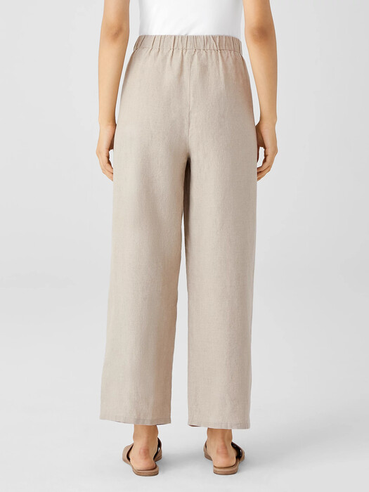 Organic Linen Straight Pant