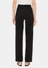 System Washable Stretch Crepe Straight Pant