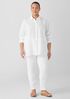 Organic Handkerchief Linen Classic Collar Shirt
