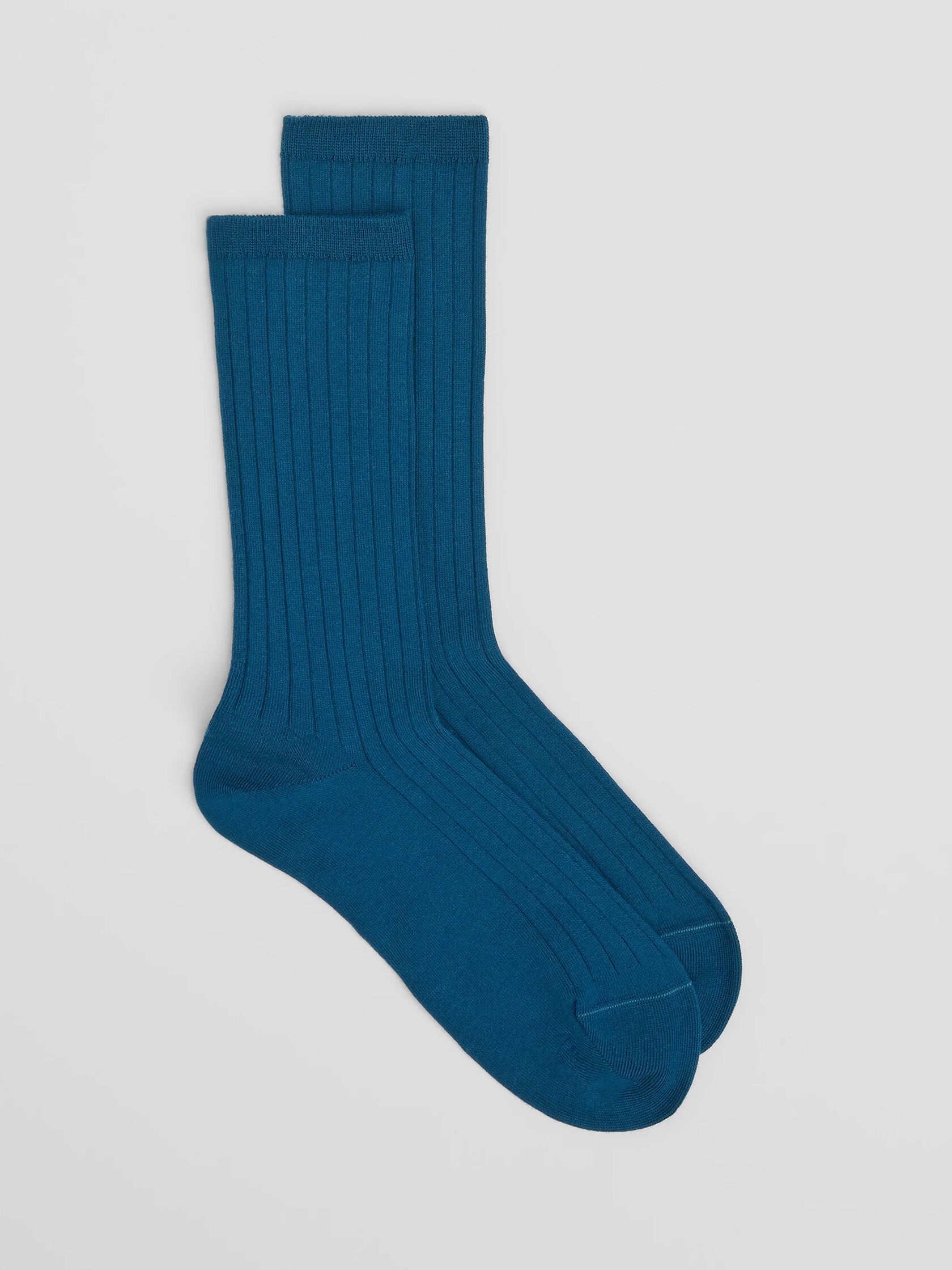 Wide Rib Crew Sock