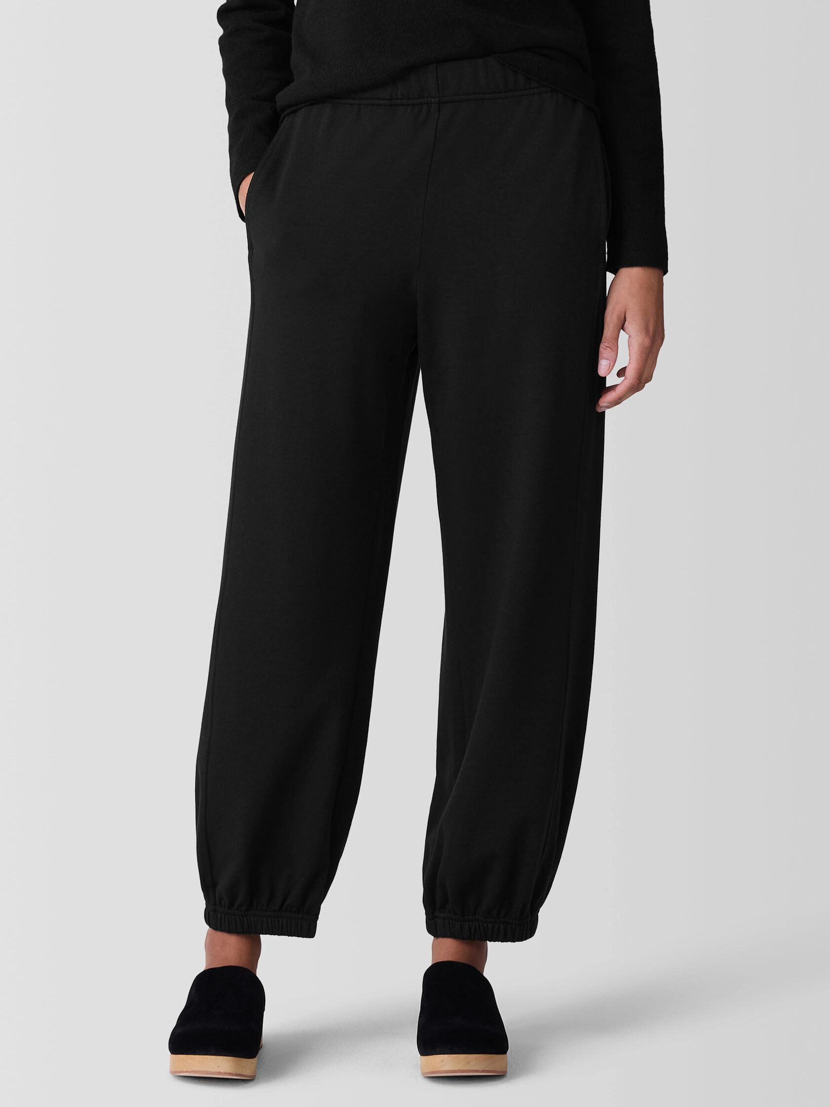 Cozy Brushed Terry Hug Lantern Jogger Pant