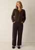 Organic Cotton Stretch Corduroy Straight Pant