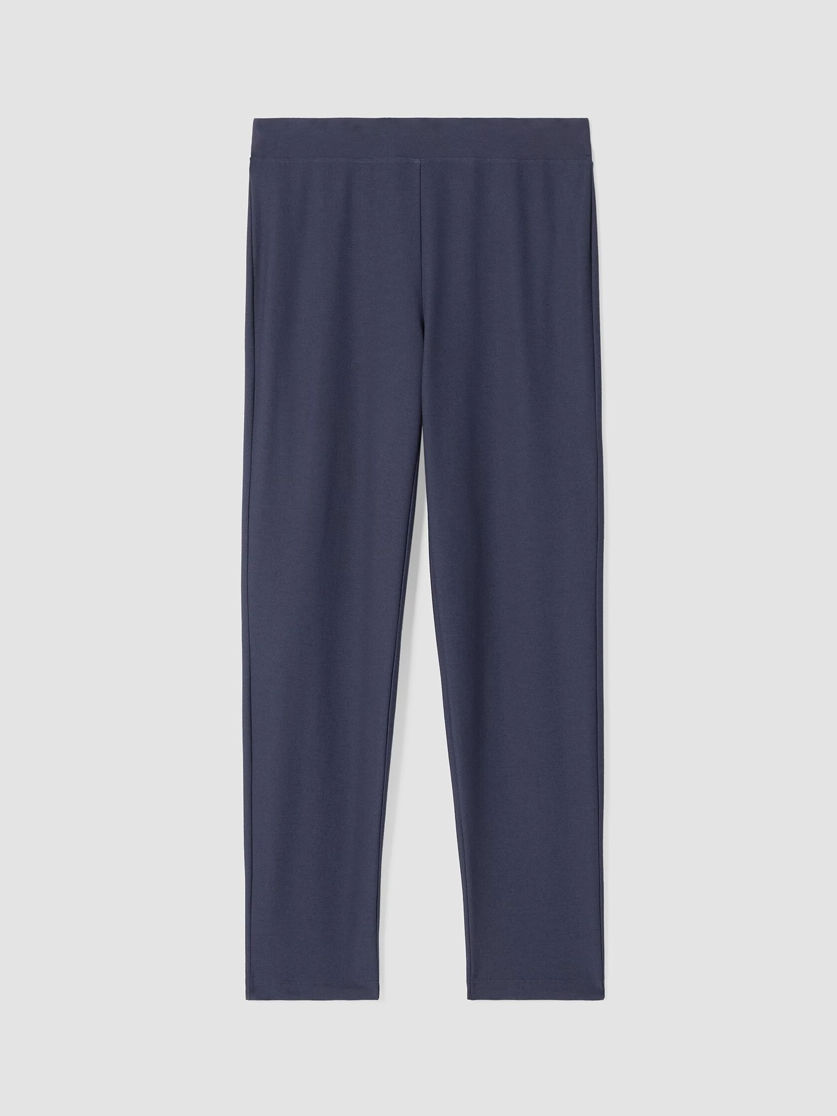 Washable Stretch Crepe Slim Pant