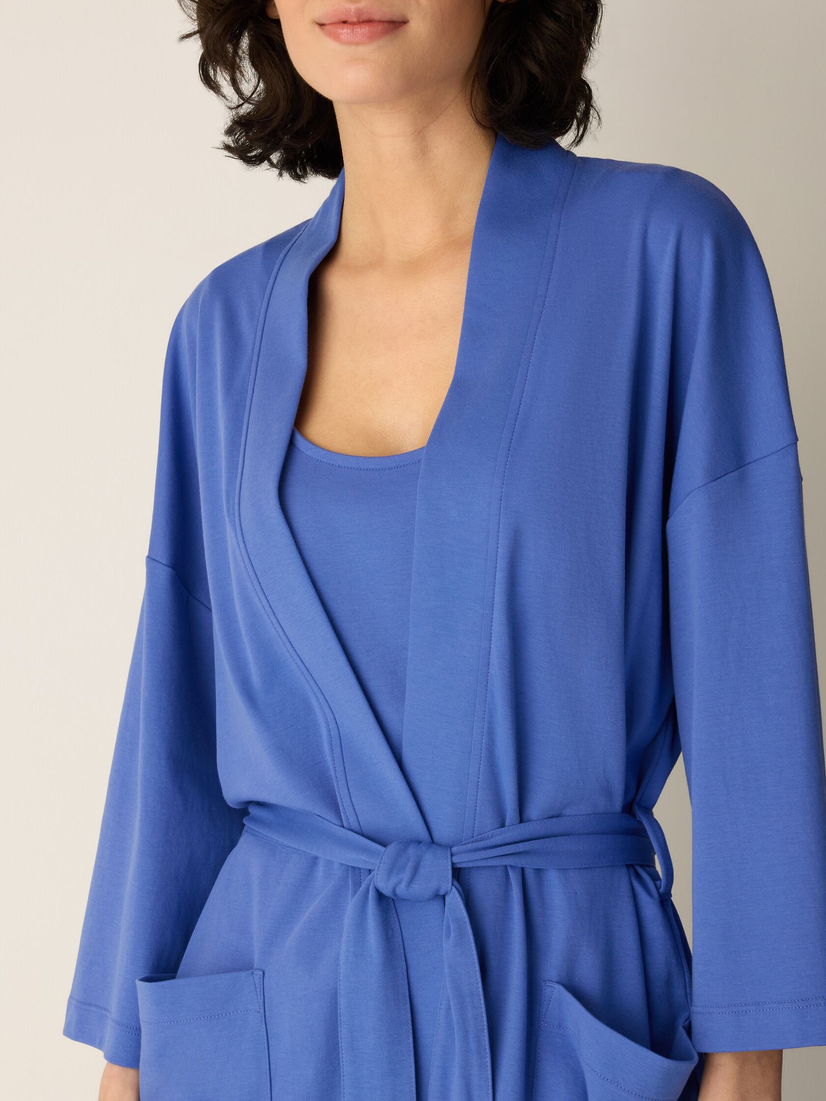 Organic Cotton Interlock Sleep Robe