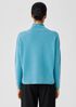 Italian Cashmere Scrunch Neck Top