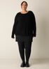 Stretch Jersey Knit Skirted Legging