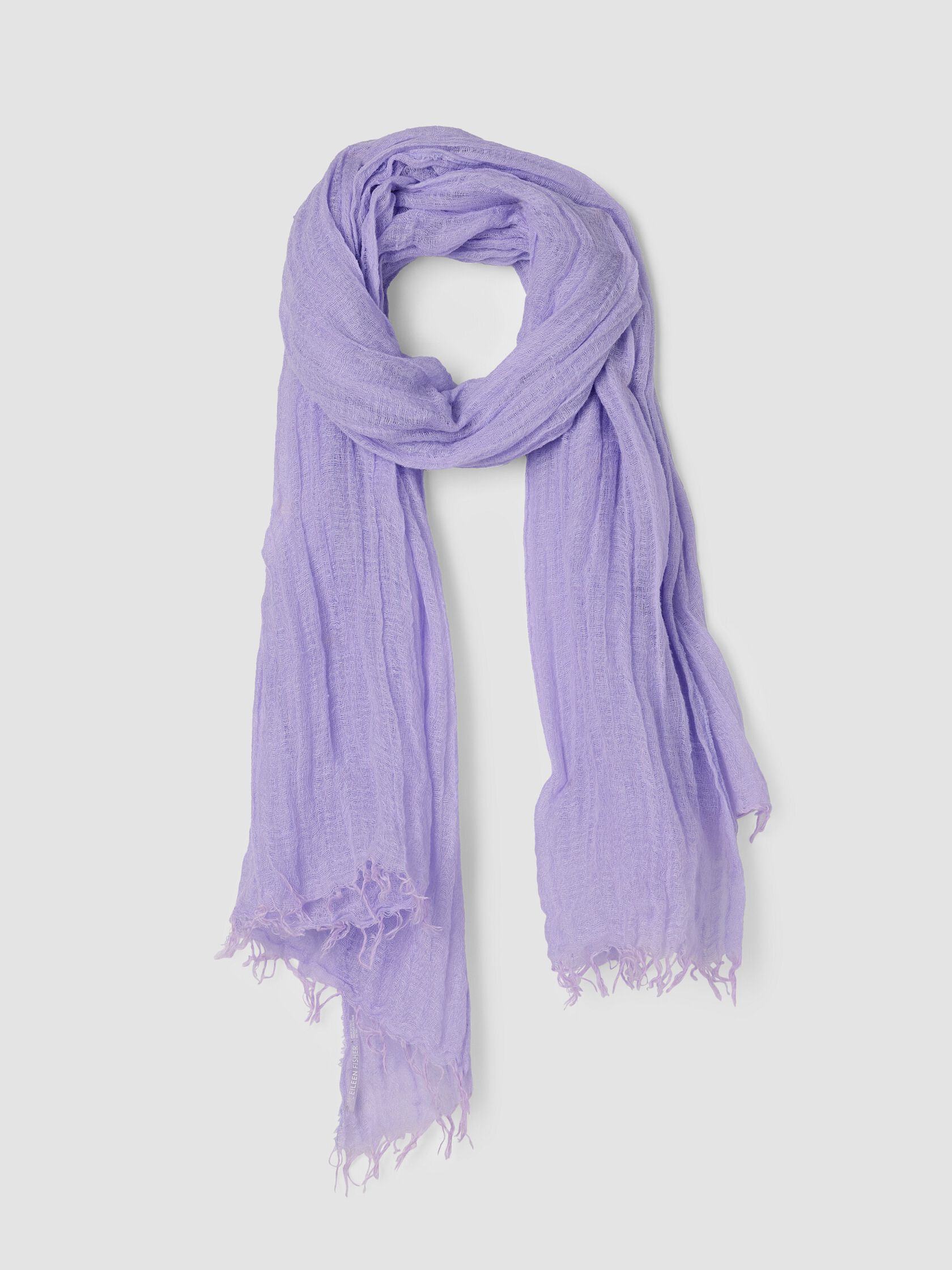 Textured Linen Blend Scarf