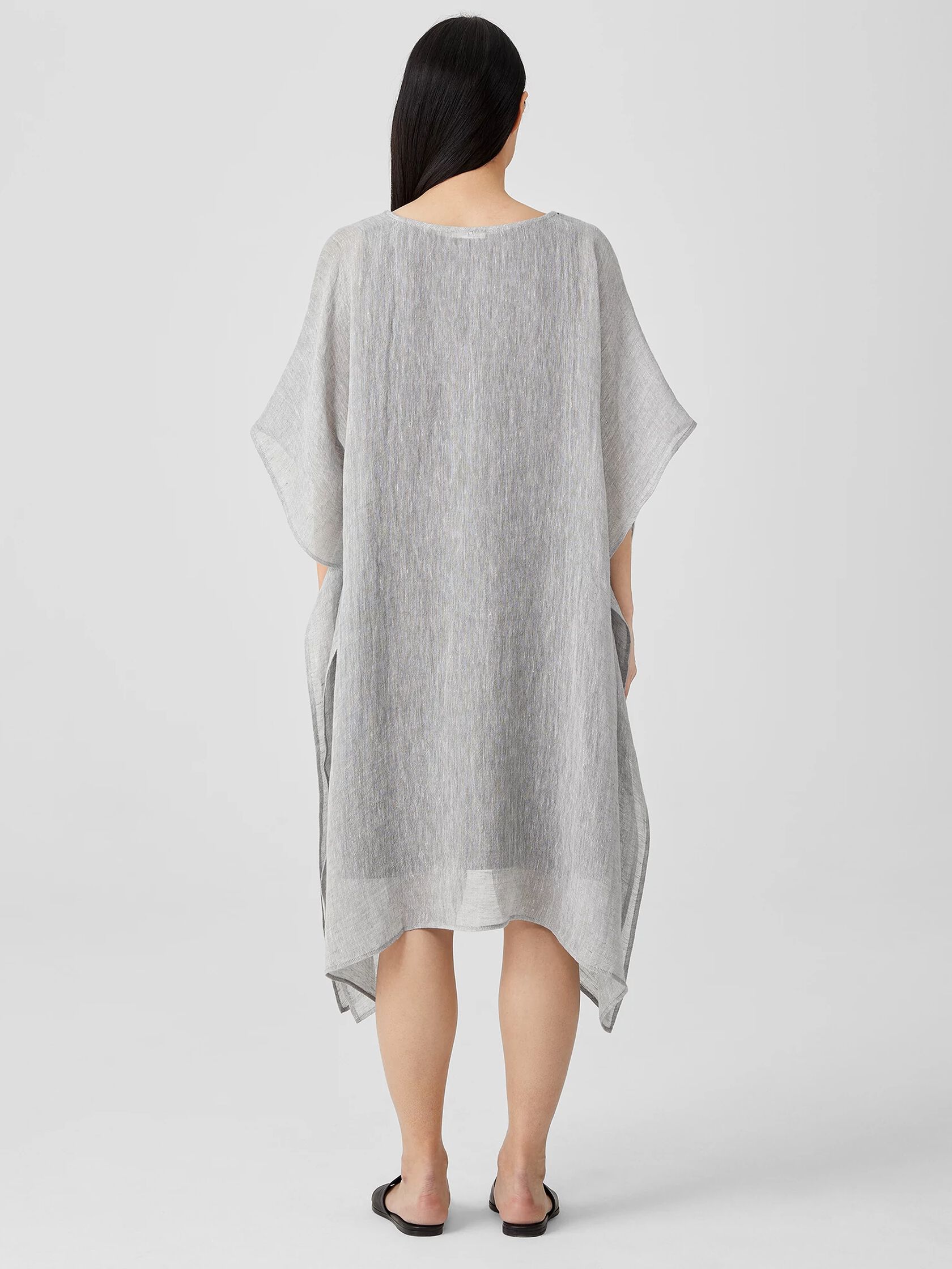 Organic Linen Gauze Caftan