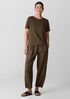 Organic Pima Cotton Jersey Round Neck Tee